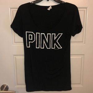 PINK black shirt
